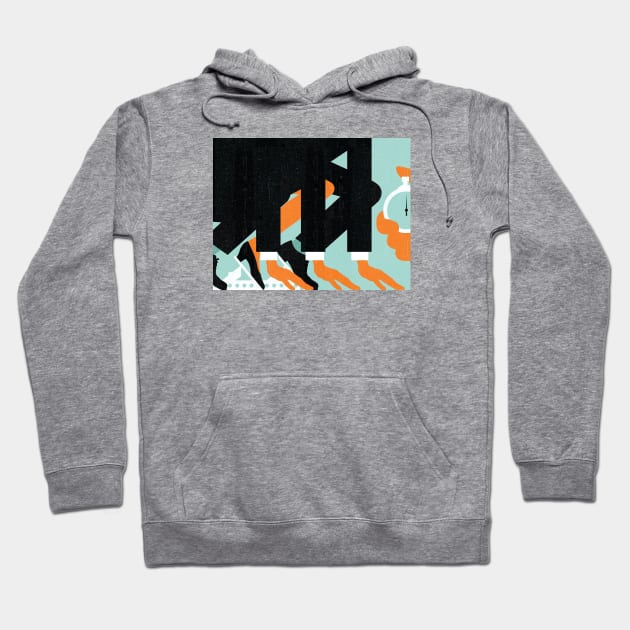 Competition 1 Hoodie by Neil Webb | Illustrator